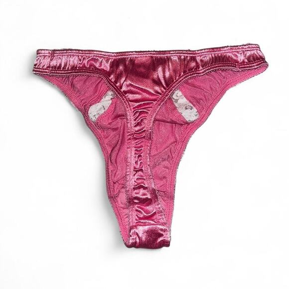 Katie & Lauras satin thong - Picture 2 of 2